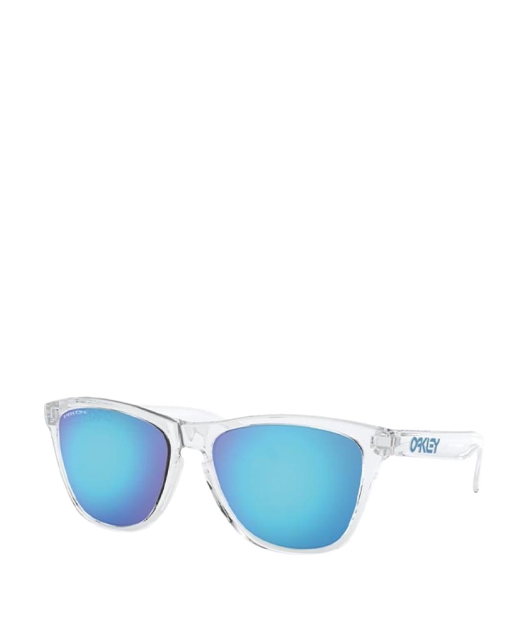OAKLEY Белые пластиковые солнцезащитные очки, фото 1