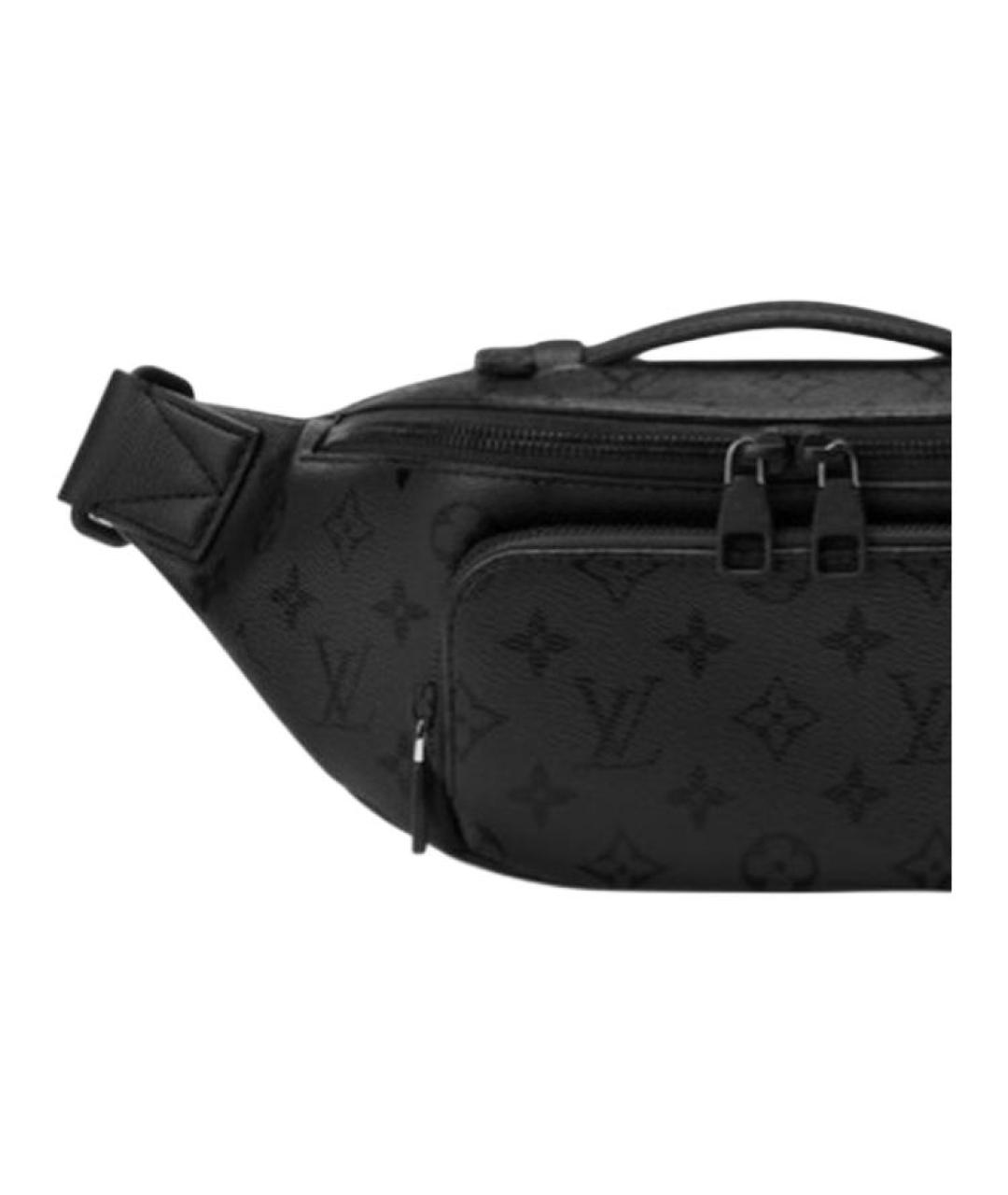 LOUIS VUITTON Черная поясная сумка, фото 5