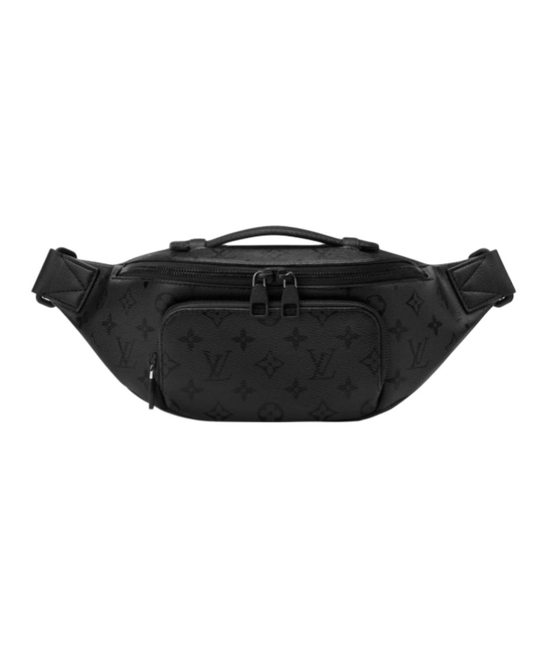 LOUIS VUITTON Черная поясная сумка, фото 1