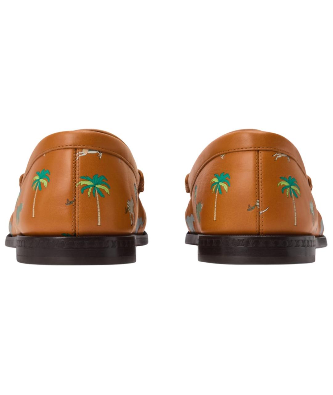 LOUIS VUITTON Мульти кожаные лоферы, фото 5