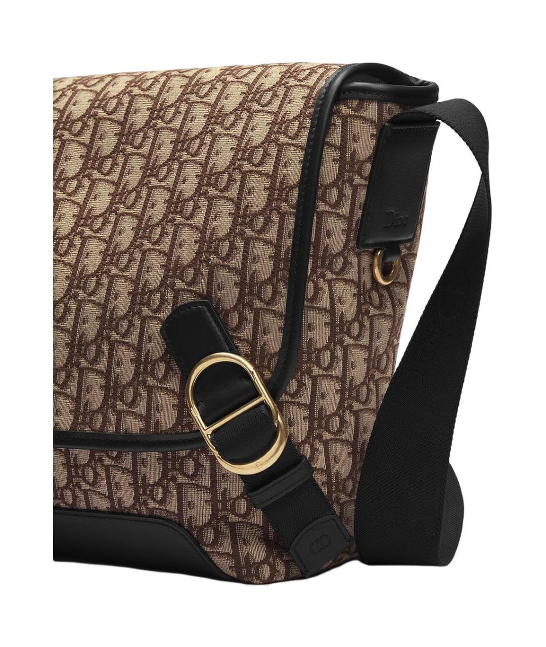 CHRISTIAN DIOR Коричневая сумка через плечо, фото 5