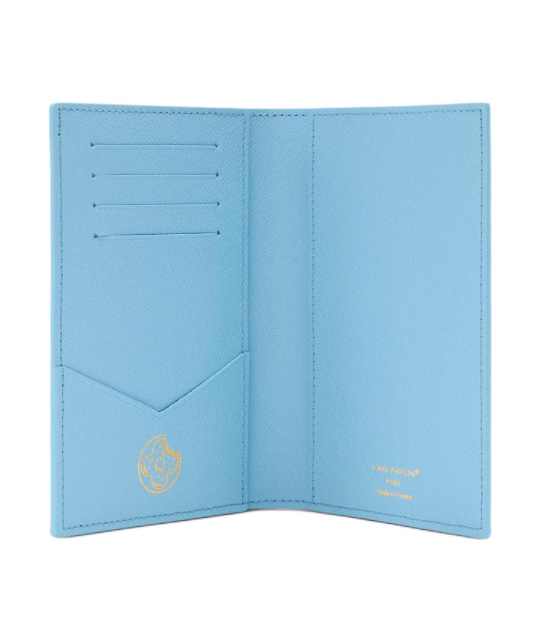 LOUIS VUITTON Голубой кардхолдер, фото 4