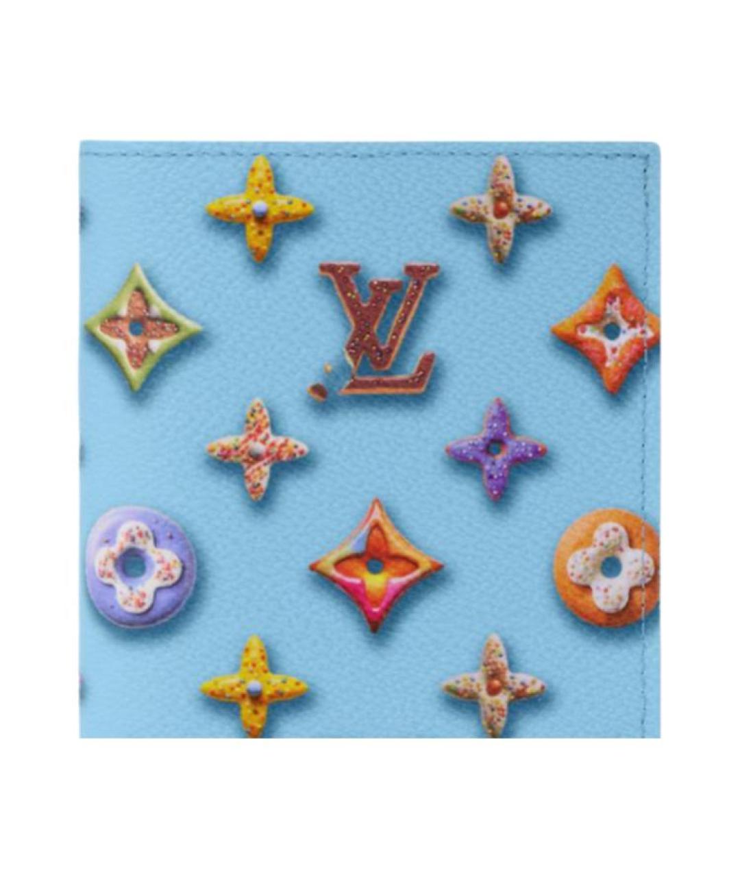 LOUIS VUITTON Голубой кардхолдер, фото 5