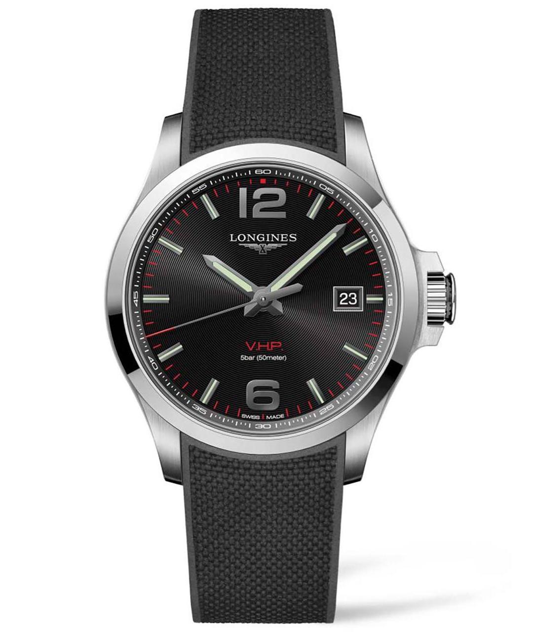 LONGINES Серебряные стальные часы, фото 1