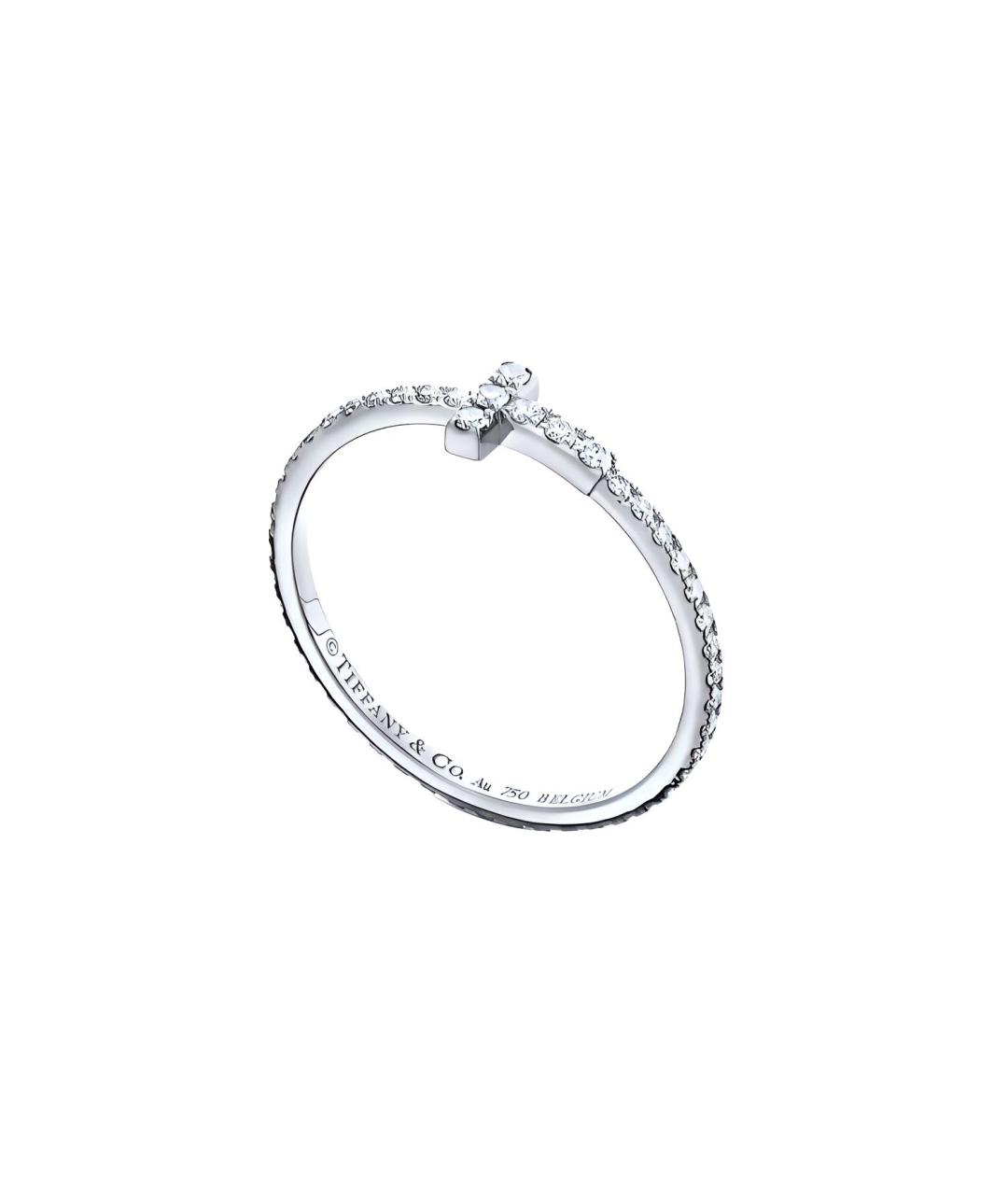 TIFFANY&CO Серебряное кольцо из белого золота, фото 2