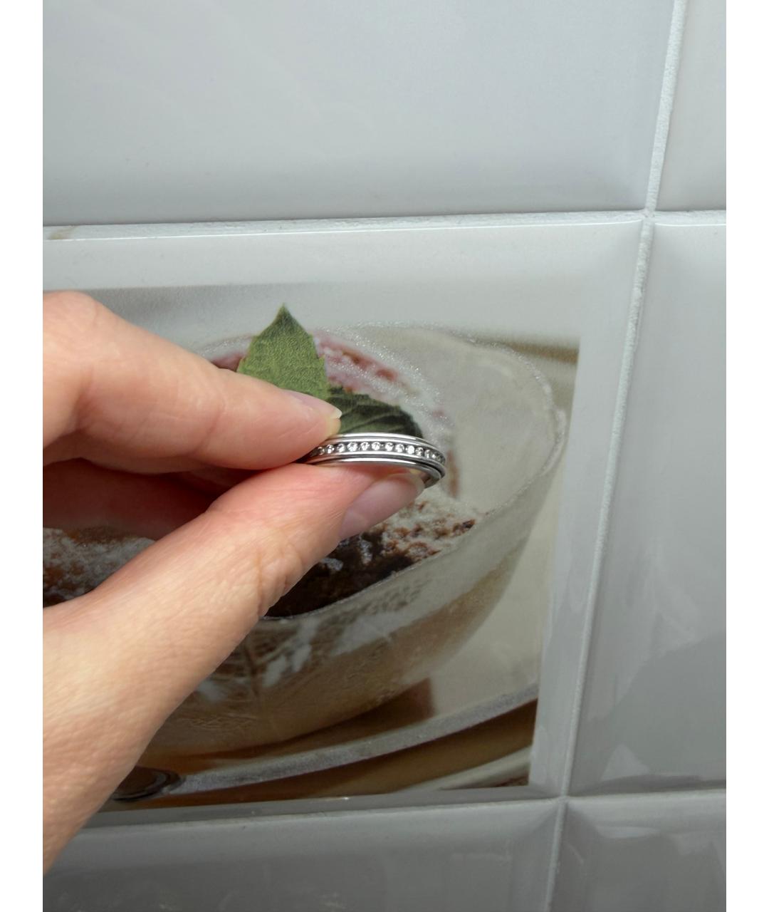 PIAGET Серебряное кольцо из белого золота, фото 3