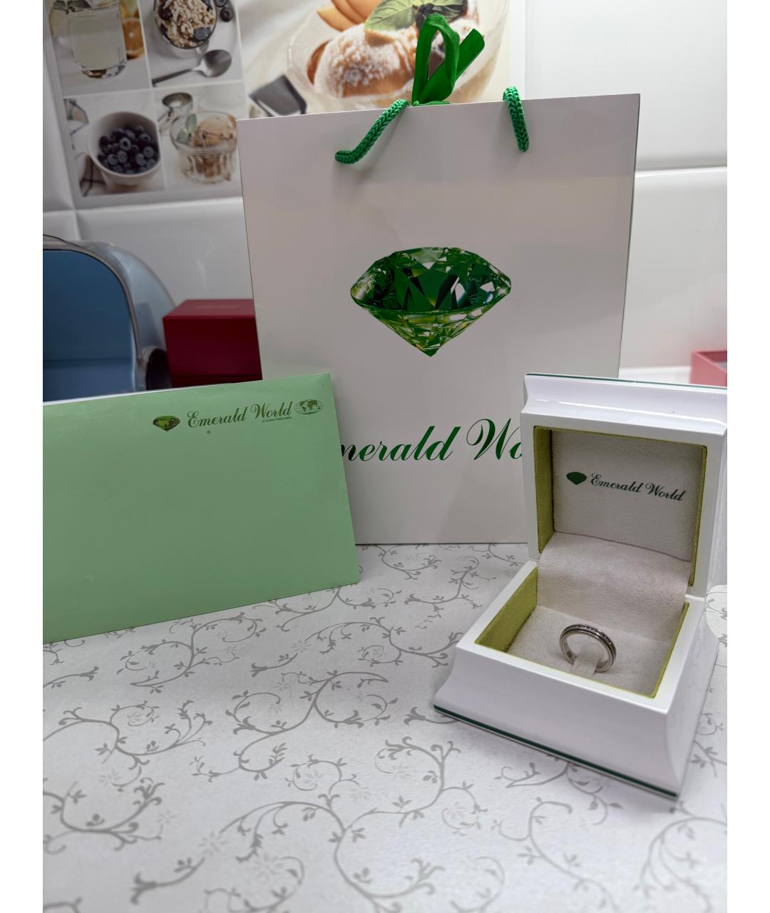 PIAGET Серебряное кольцо из белого золота, фото 4