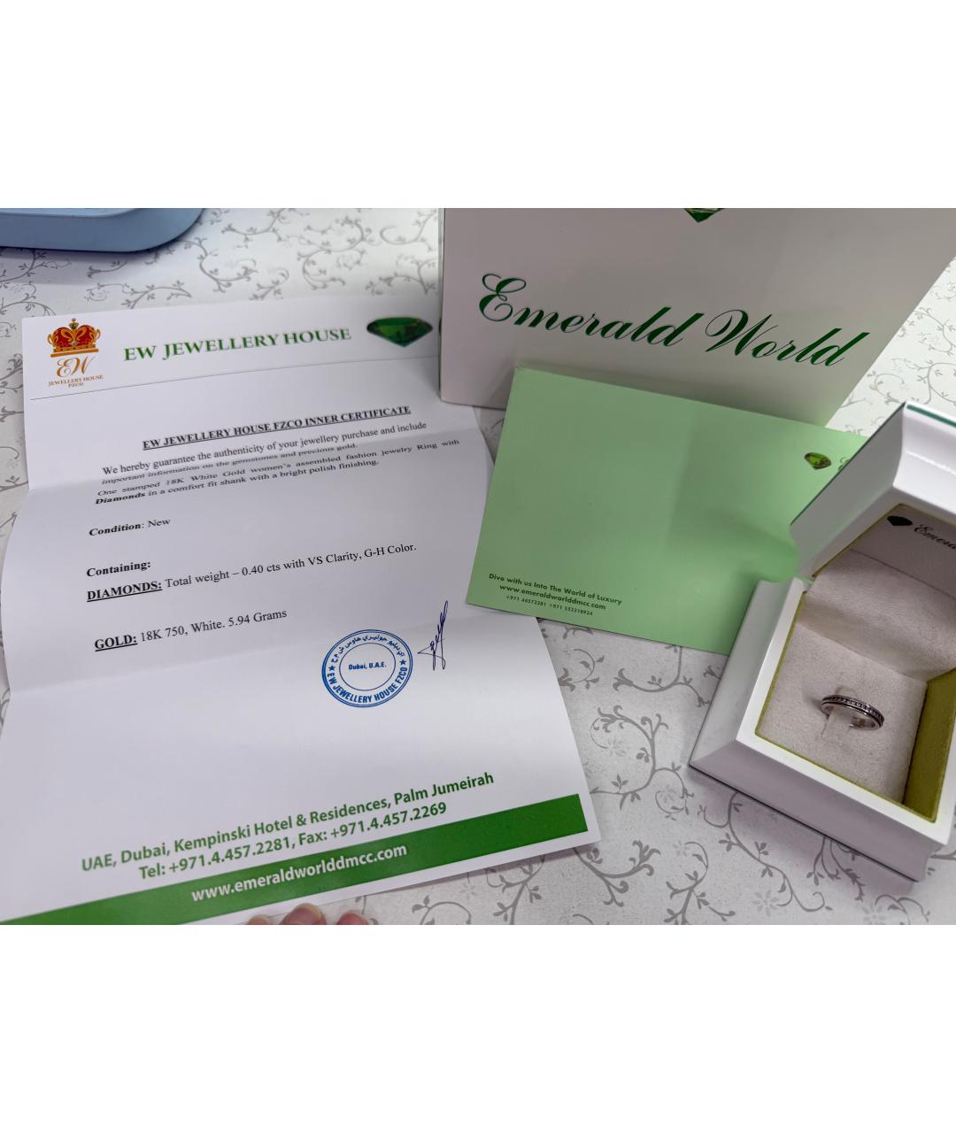 PIAGET Серебряное кольцо из белого золота, фото 5