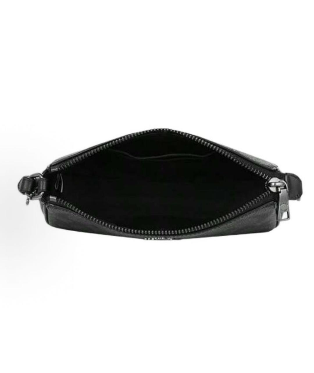 COACH Антрацитовая сумка через плечо, фото 5