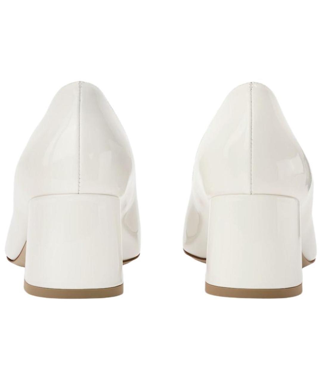 LOUIS VUITTON Белые кожаные туфли, фото 5