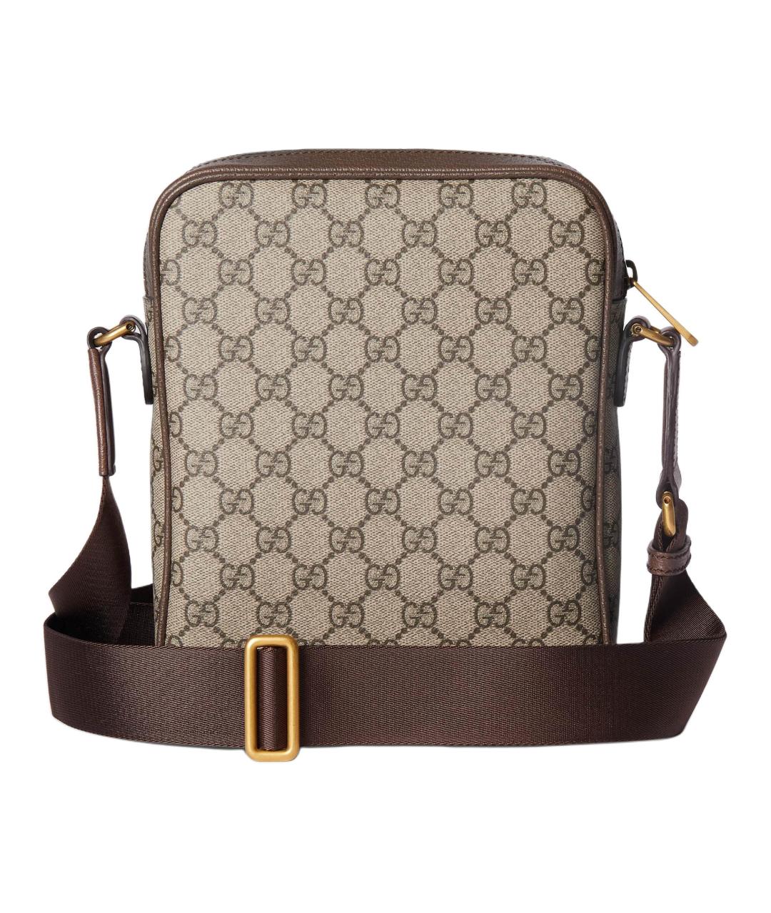 GUCCI Коричневая сумка на плечо, фото 4