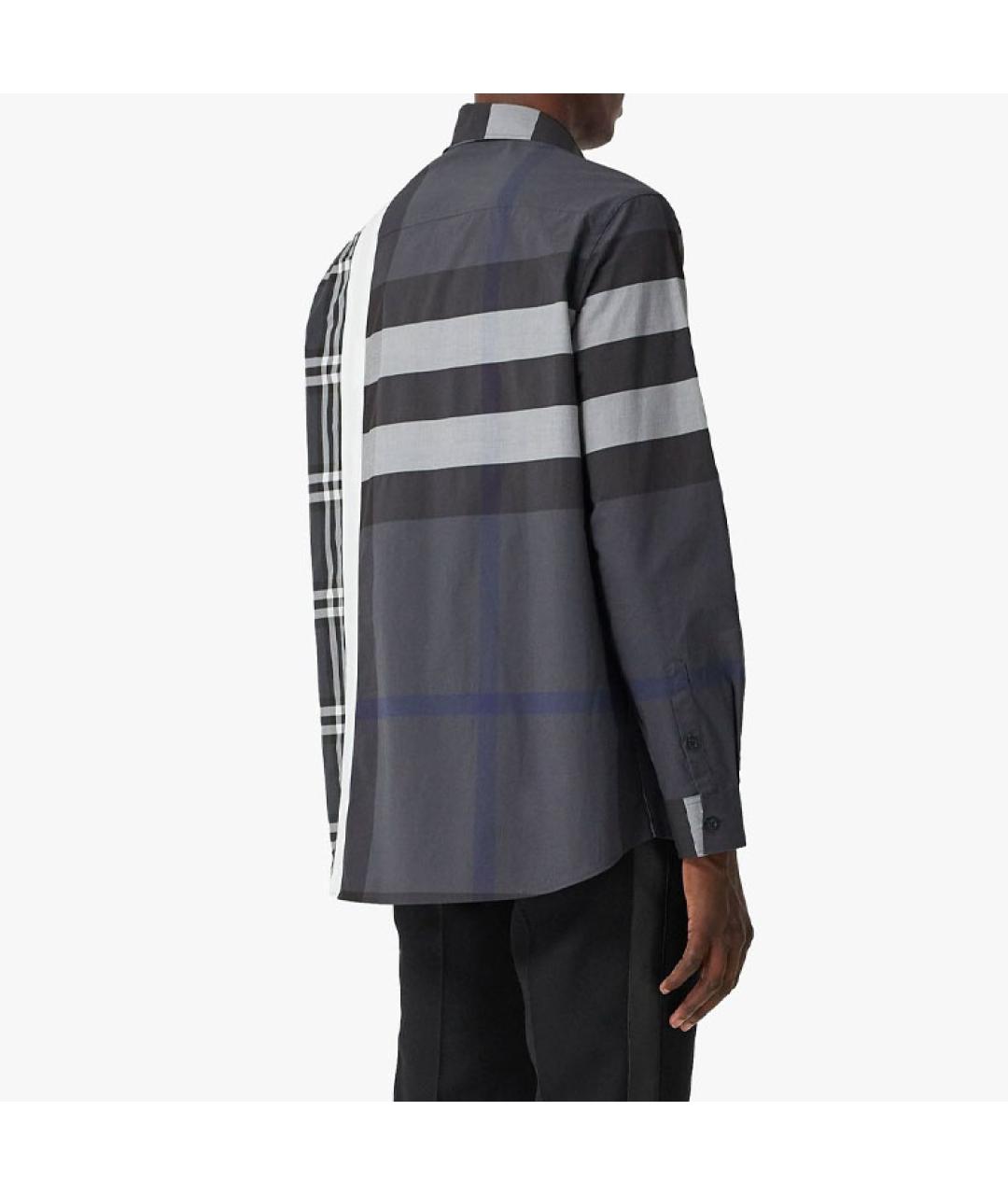 BURBERRY Серая классическая рубашка, фото 5