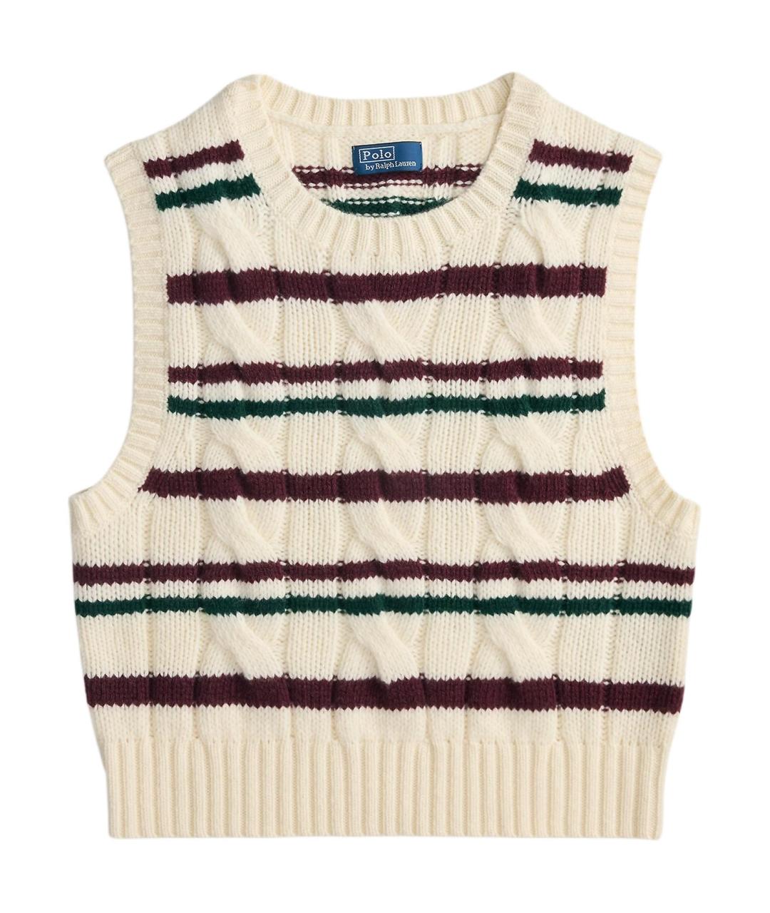 POLO RALPH LAUREN Бежевая жилетка, фото 1