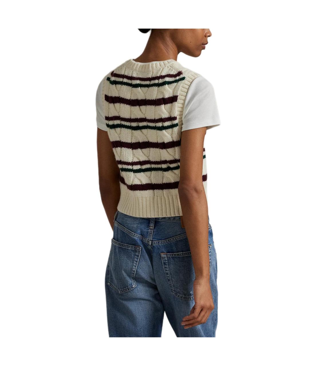 POLO RALPH LAUREN Бежевая жилетка, фото 4