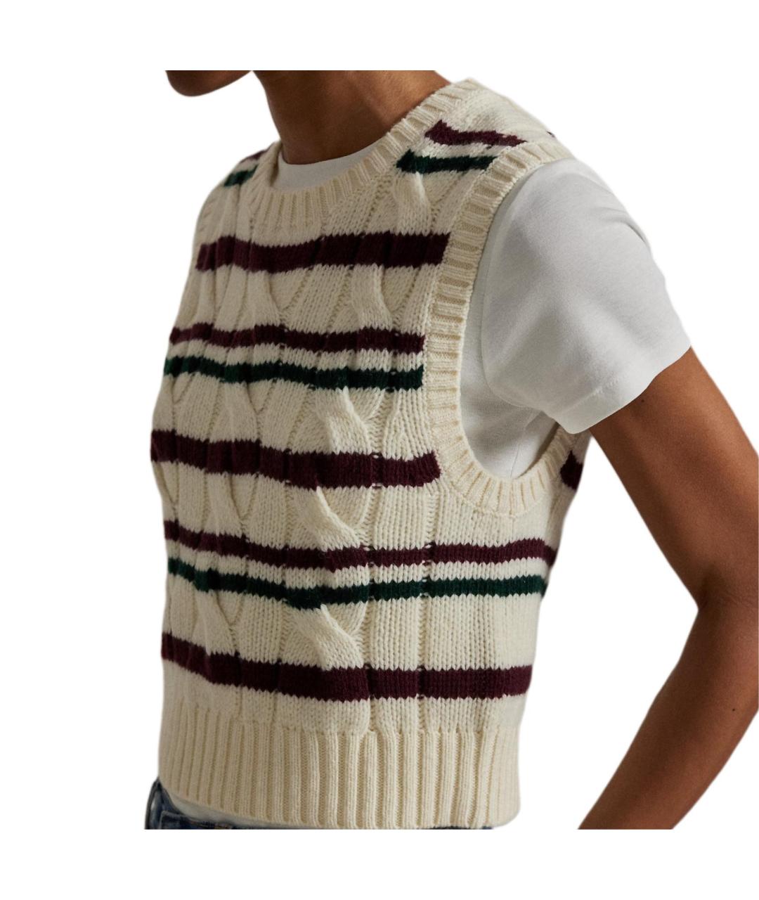 POLO RALPH LAUREN Бежевая жилетка, фото 5