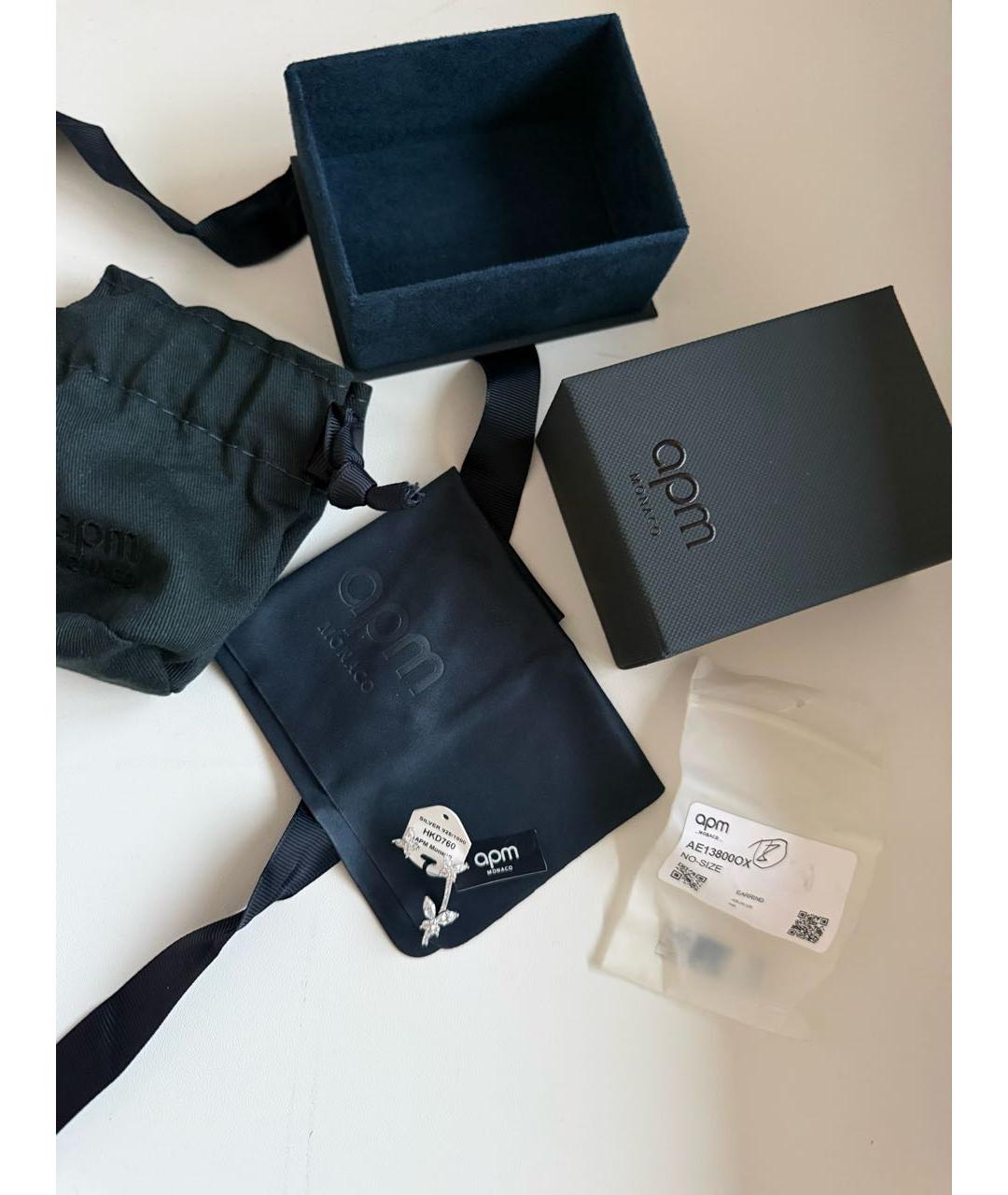 APM Monaco Серебряные серебряные серьги, фото 5