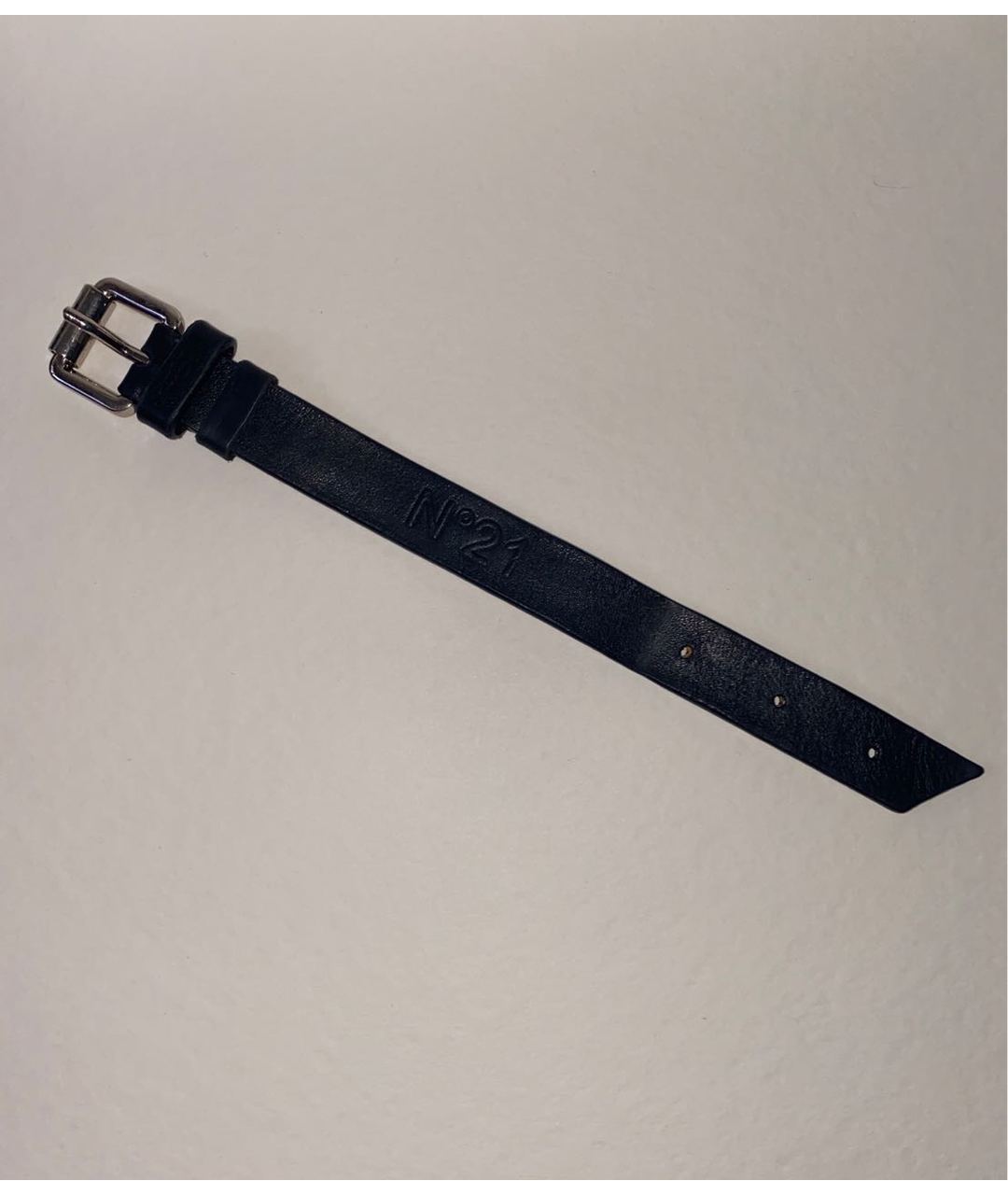 NO. 21 Черный кожаный браслет, фото 6