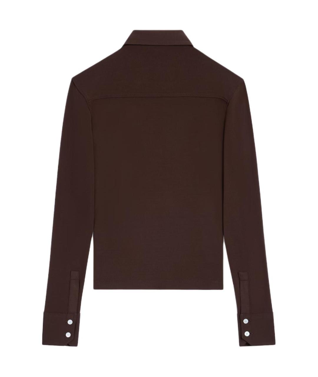 CELINE Коричневая рубашка, фото 2