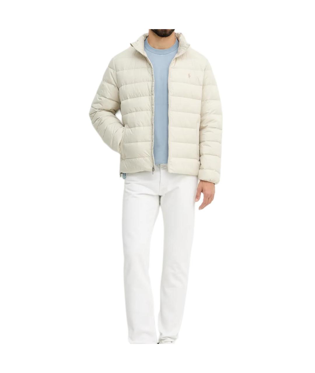 POLO RALPH LAUREN Желтый пуховик, фото 2
