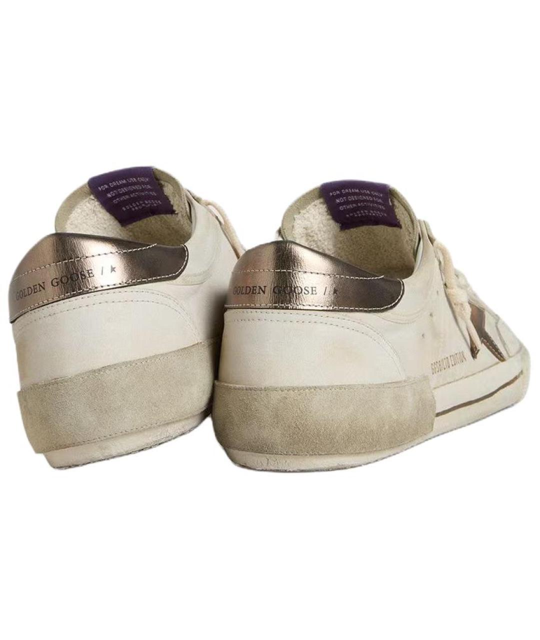 GOLDEN GOOSE DELUXE BRAND Серые низкие кроссовки / кеды, фото 5