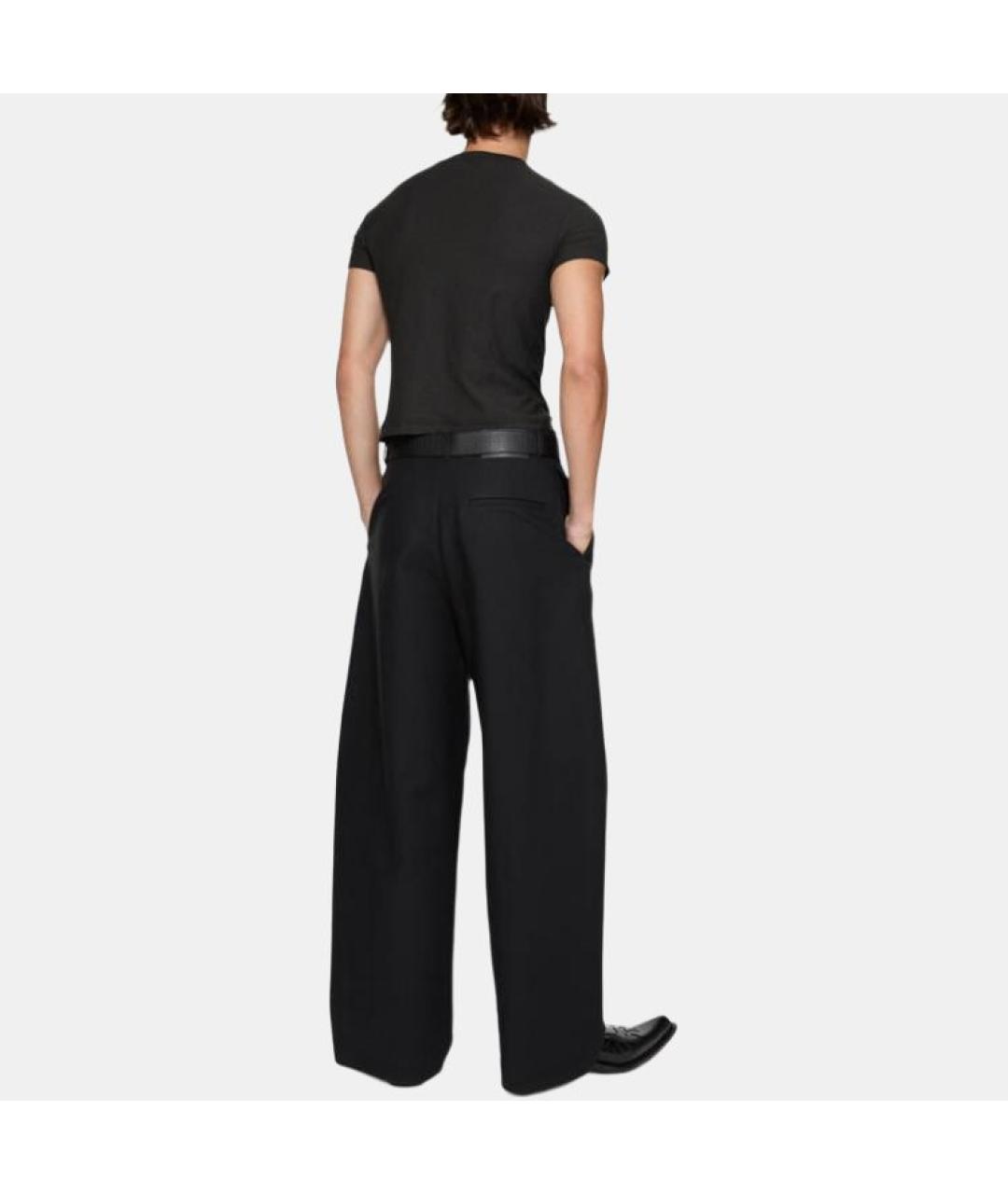 ACNE STUDIOS Черная футболка, фото 4