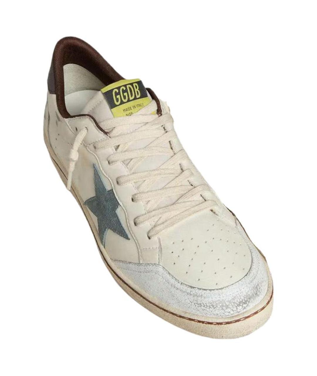 GOLDEN GOOSE DELUXE BRAND Белые низкие кроссовки / кеды, фото 3