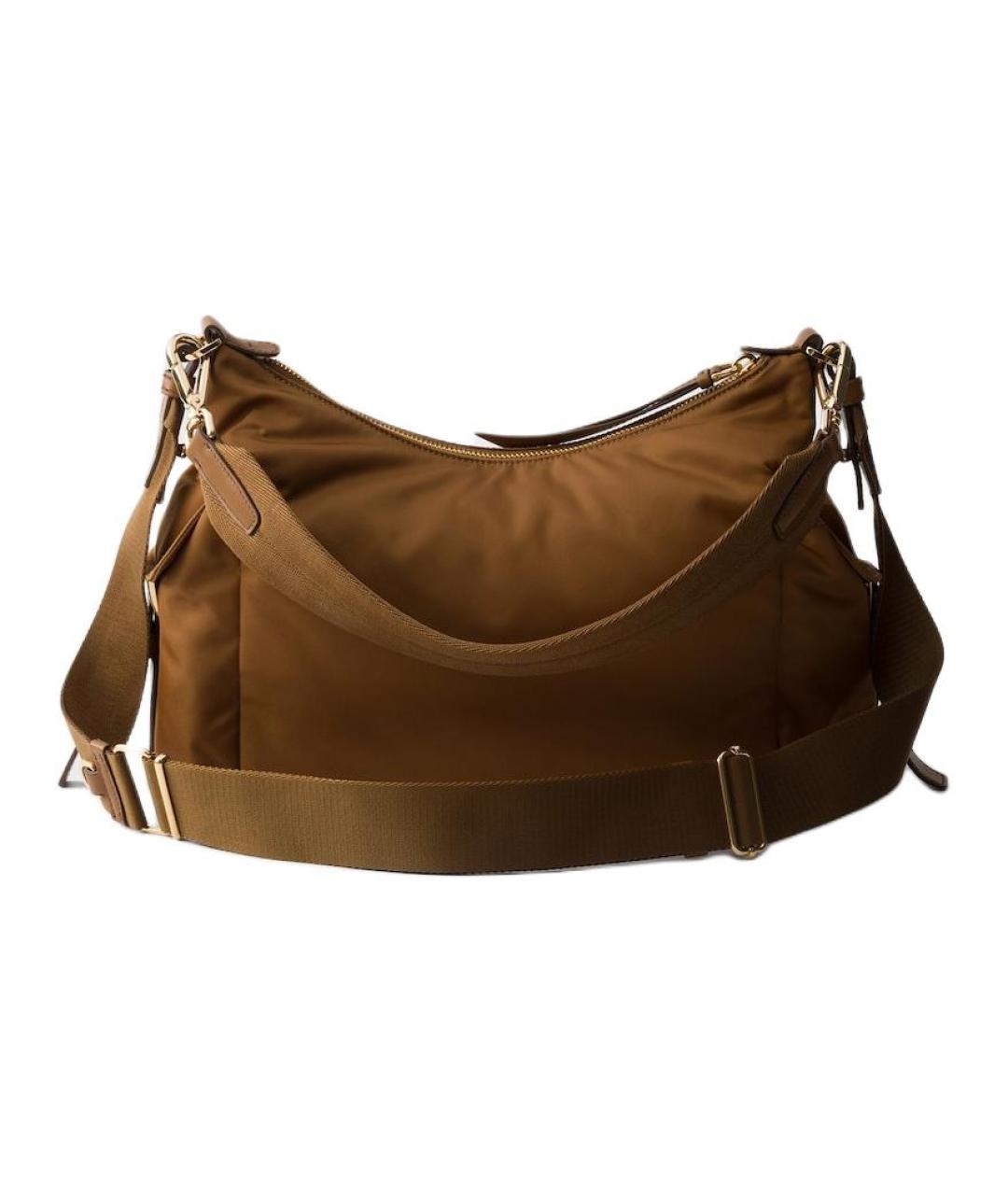 PRADA Коричневая сумка через плечо, фото 4