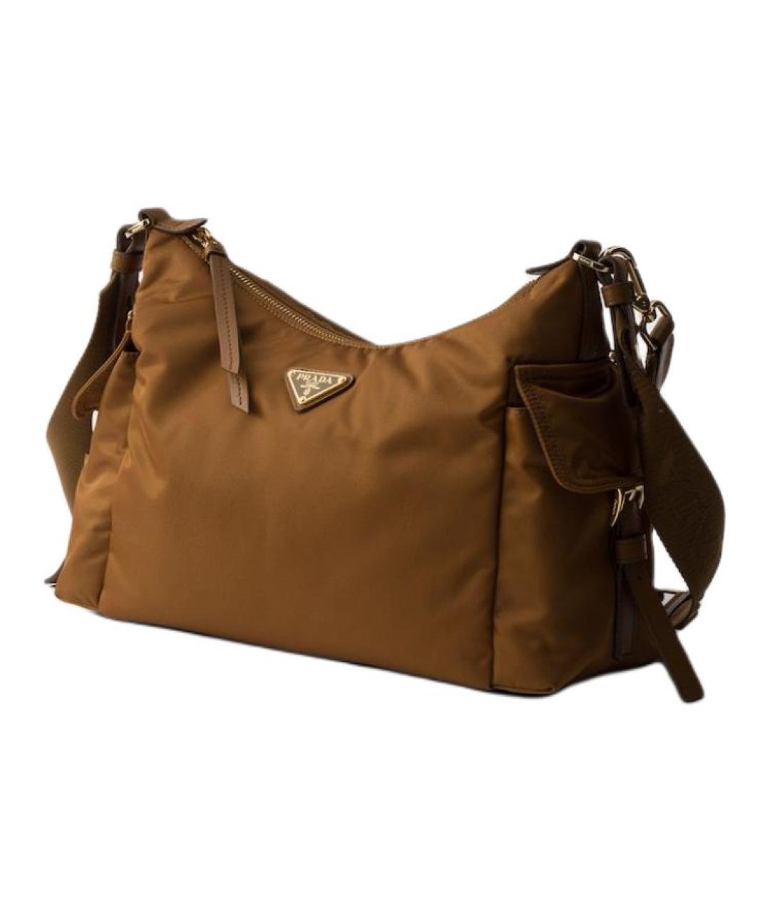 PRADA Коричневая сумка через плечо, фото 2