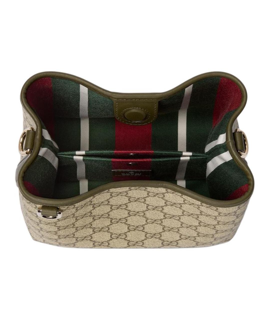 GUCCI Коричневая сумка через плечо, фото 5