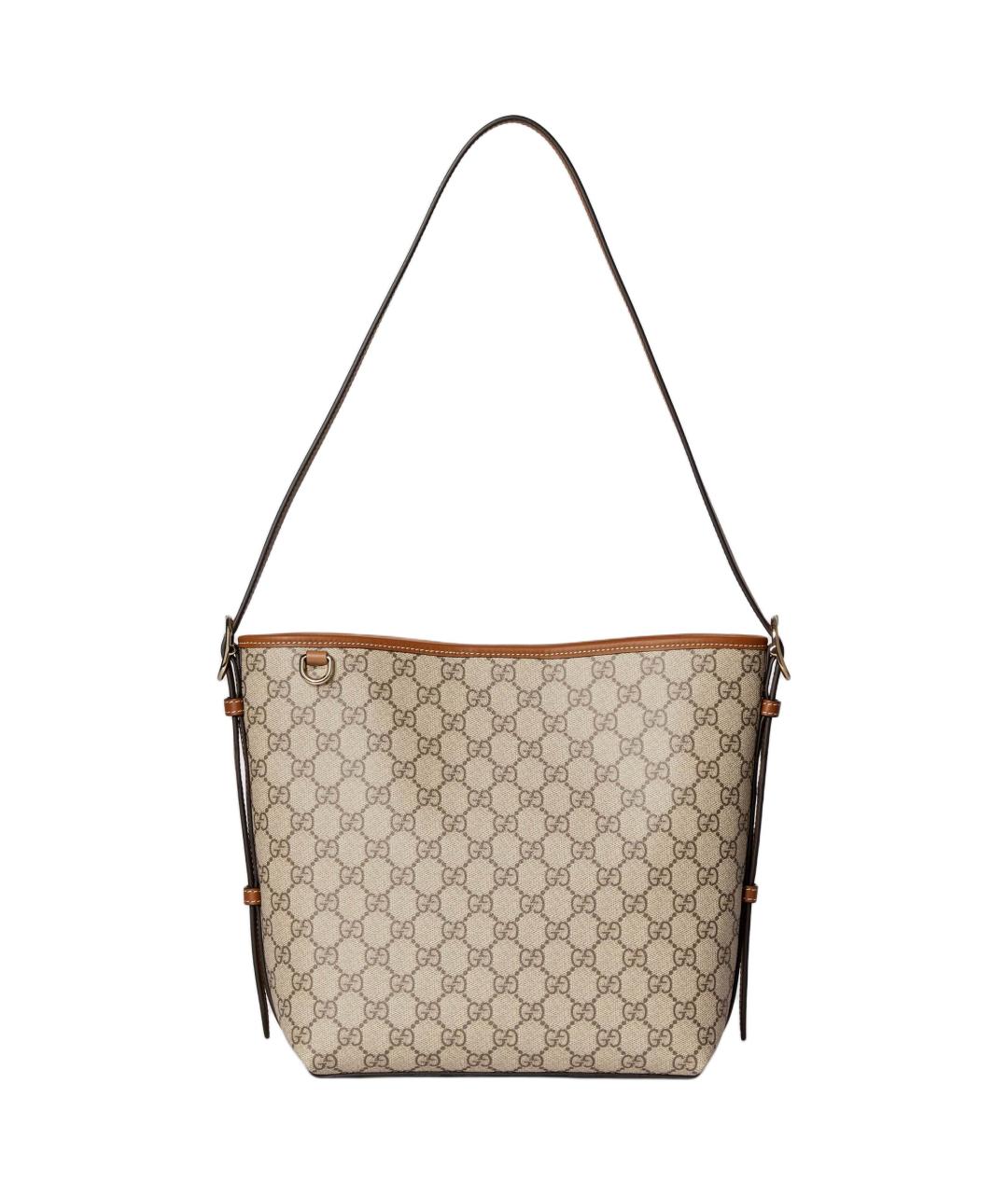GUCCI Коричневая сумка через плечо, фото 1