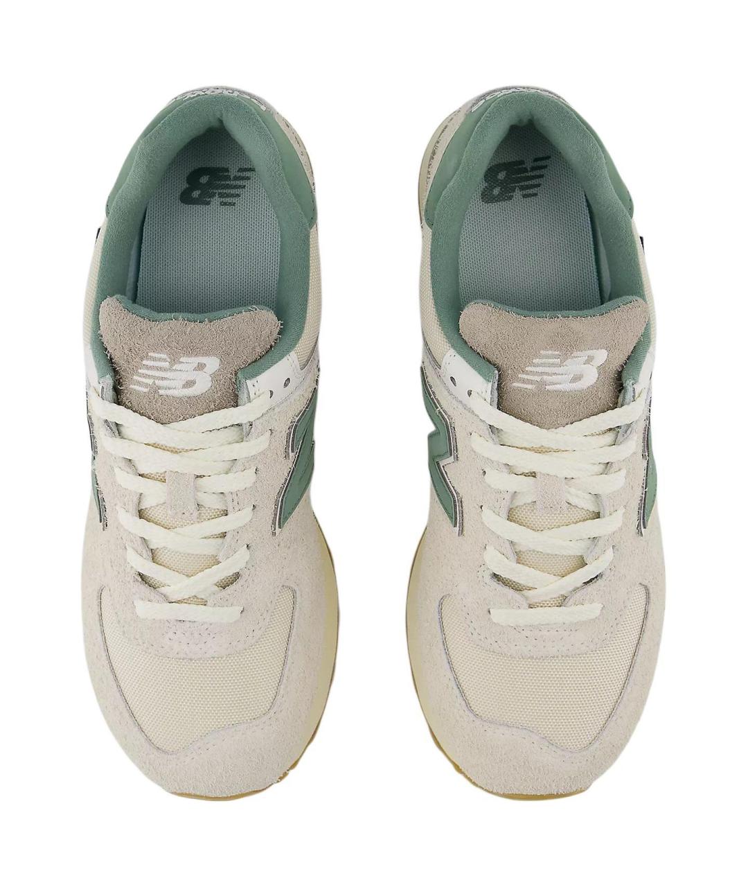 NEW BALANCE Белые кроссовки, фото 4