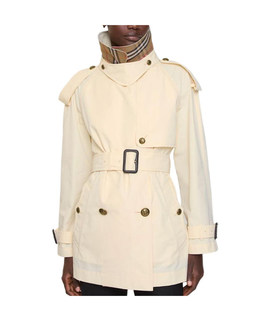 BURBERRY Бежевый тренч/плащ, фото 4