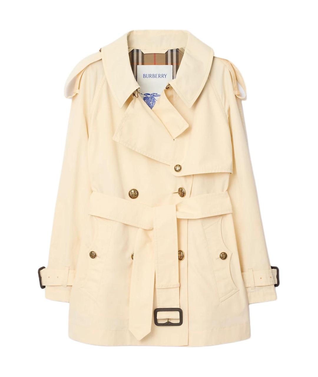 BURBERRY Бежевый тренч/плащ, фото 1
