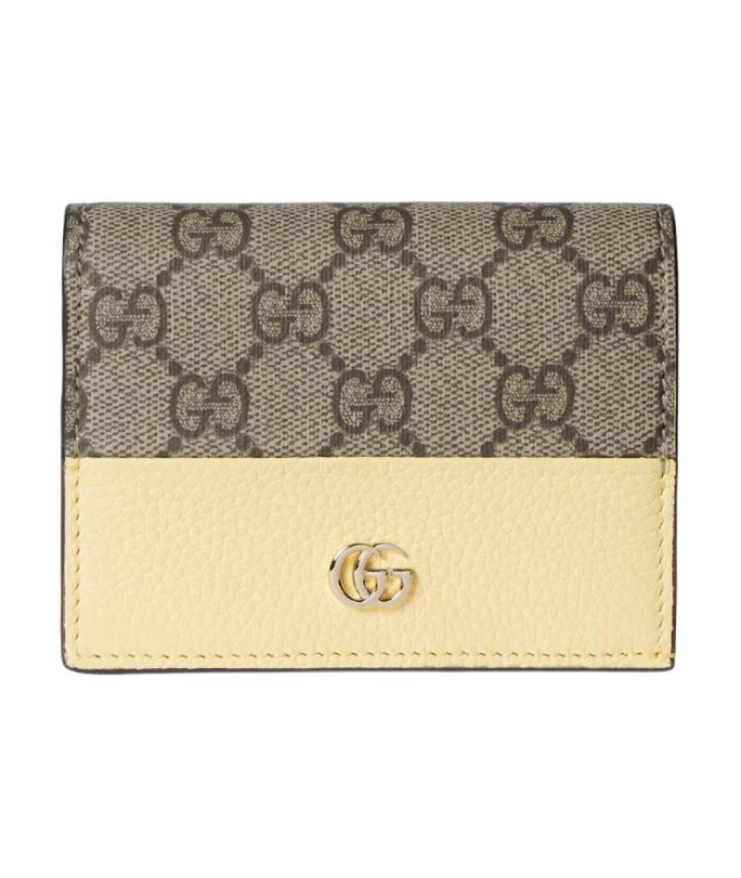 GUCCI Бежевый кошелек, фото 1