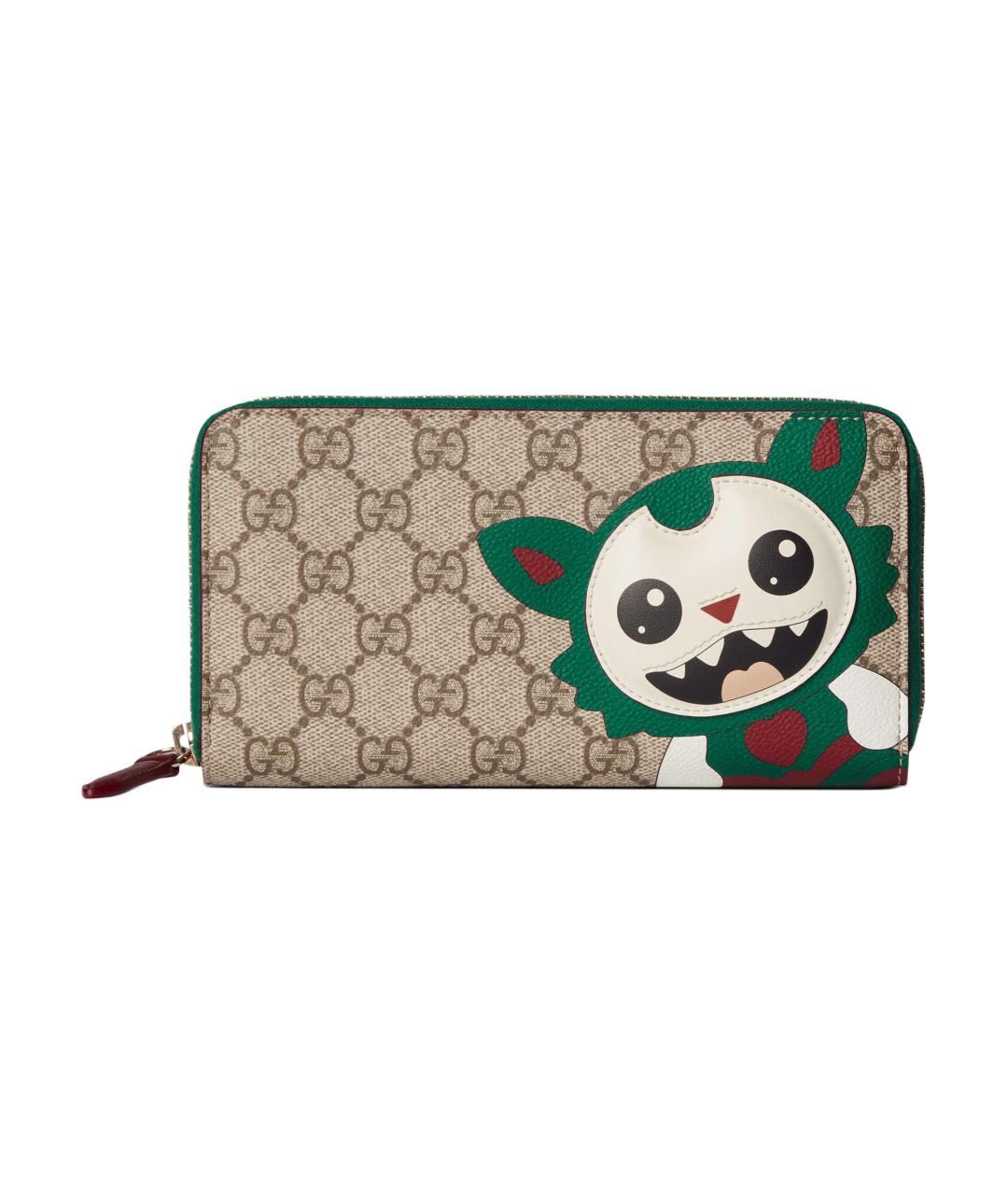 GUCCI Бежевый кошелек, фото 1