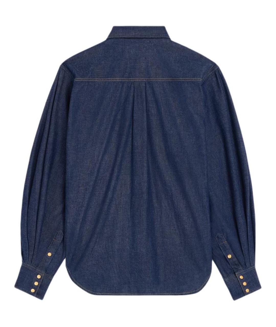 CELINE Синяя рубашка, фото 2