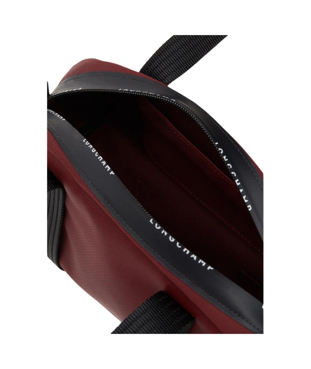 LONGCHAMP Бордовая сумка через плечо, фото 4