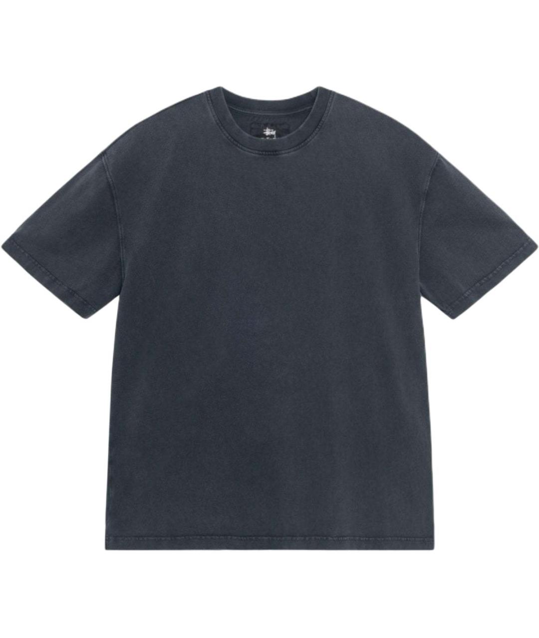 STUSSY Черная футболка, фото 1