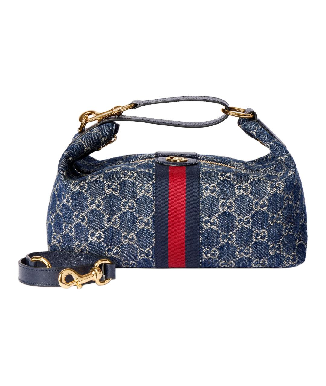 GUCCI Синяя сумка через плечо, фото 2