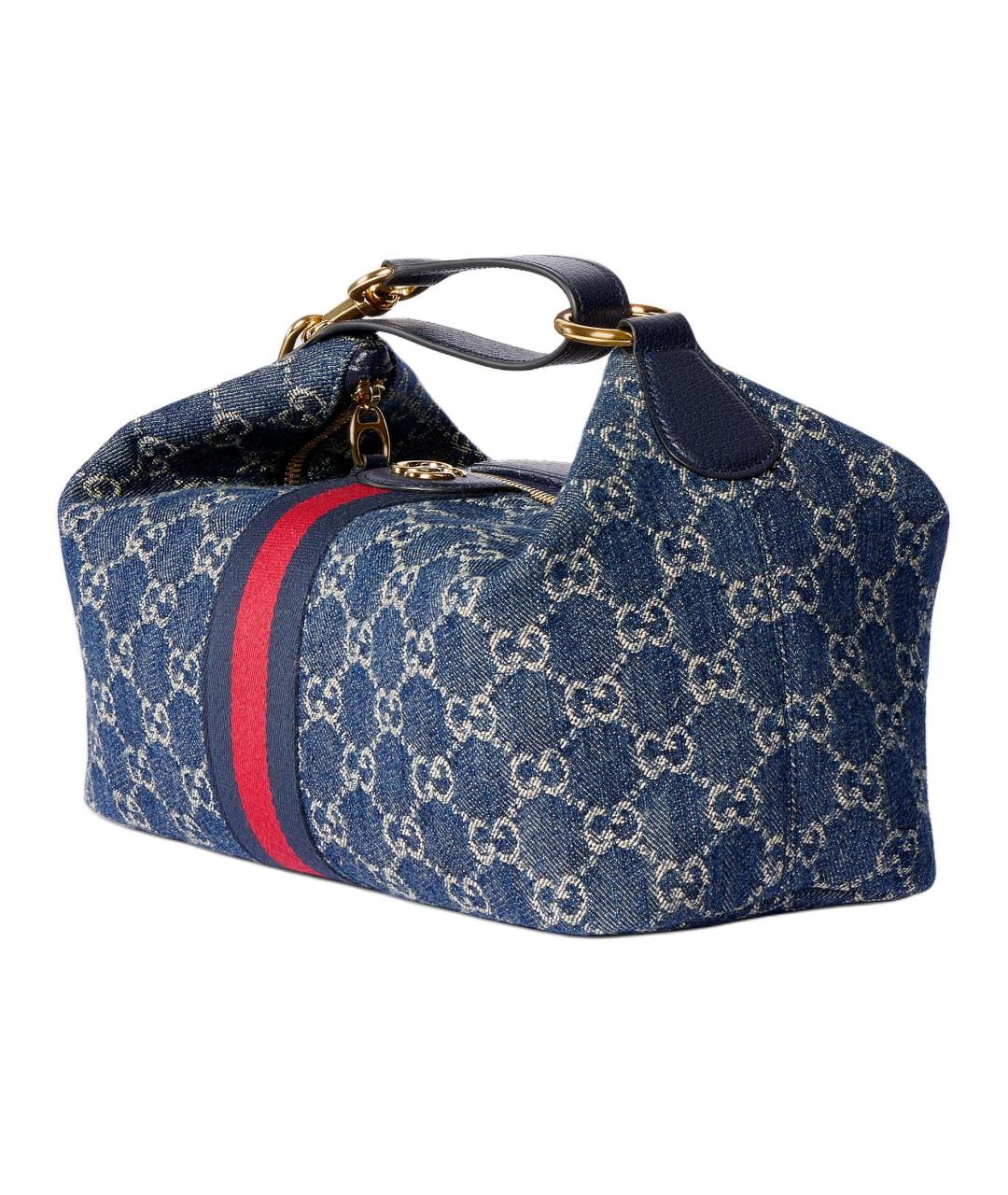 GUCCI Синяя сумка через плечо, фото 3