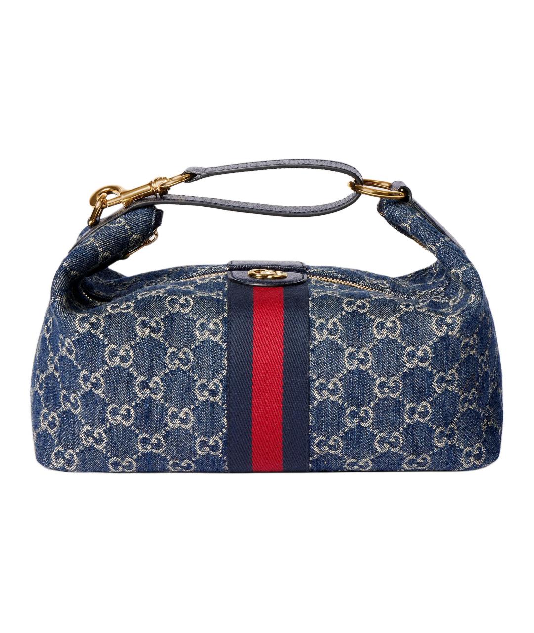 GUCCI Синяя сумка через плечо, фото 1