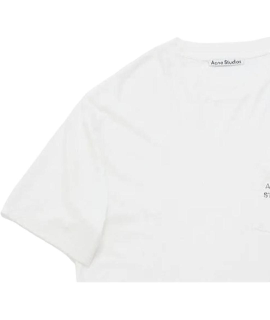 ACNE STUDIOS Бежевая футболка, фото 2