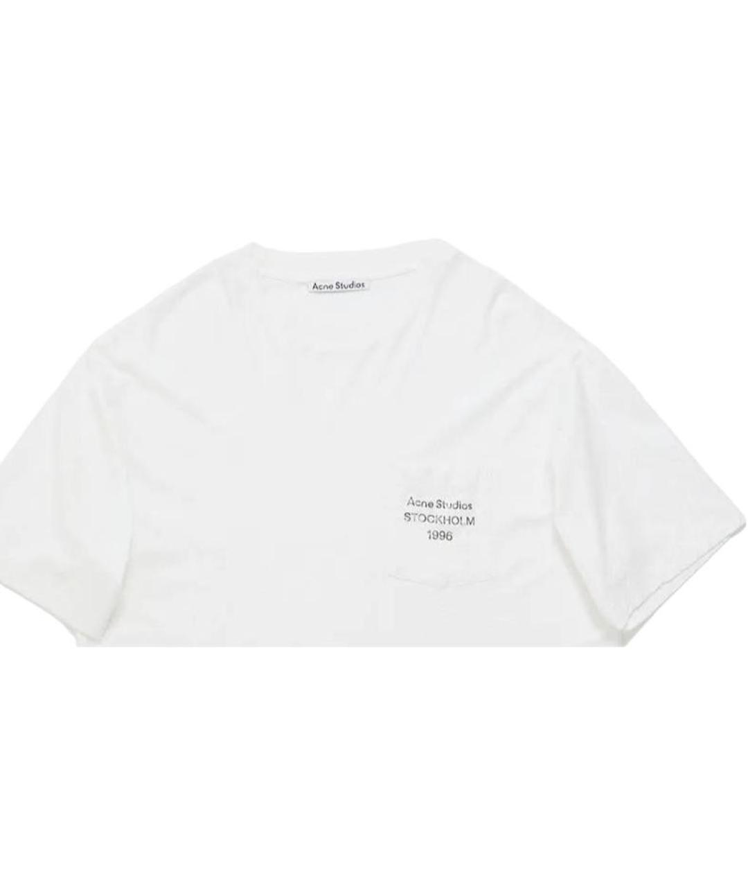 ACNE STUDIOS Бежевая футболка, фото 3
