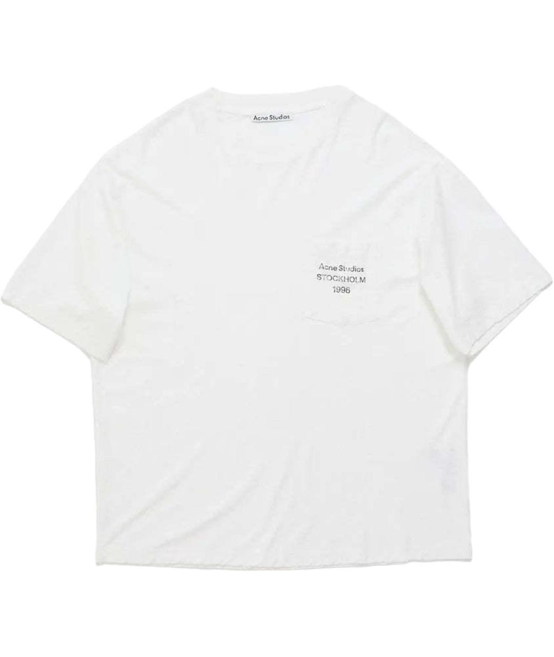 ACNE STUDIOS Бежевая футболка, фото 1