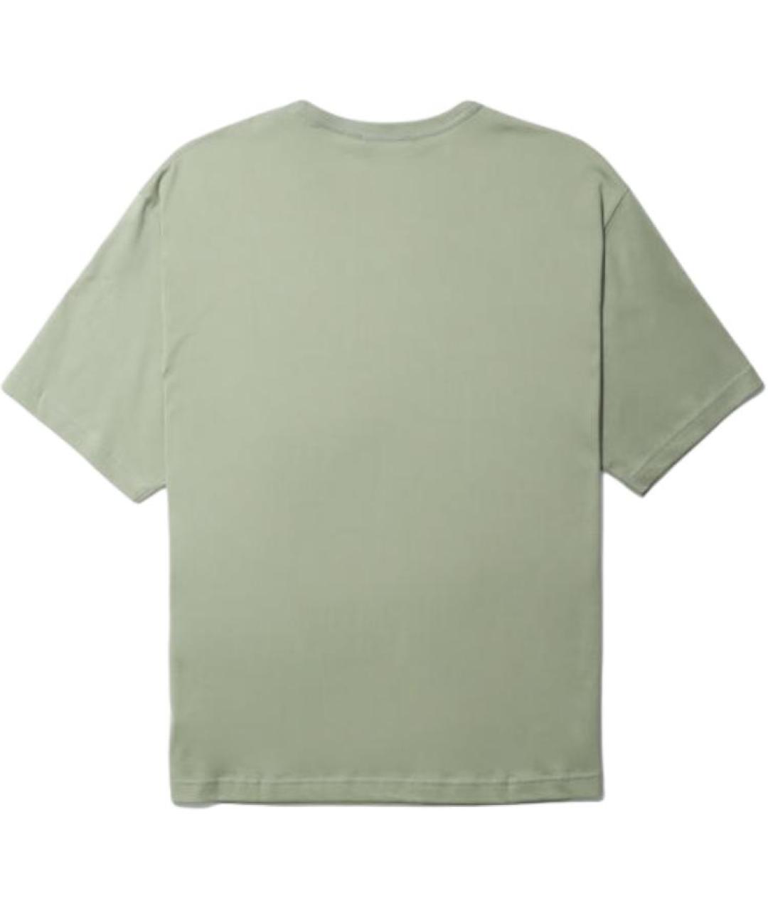 ACNE STUDIOS Зеленая футболка, фото 2