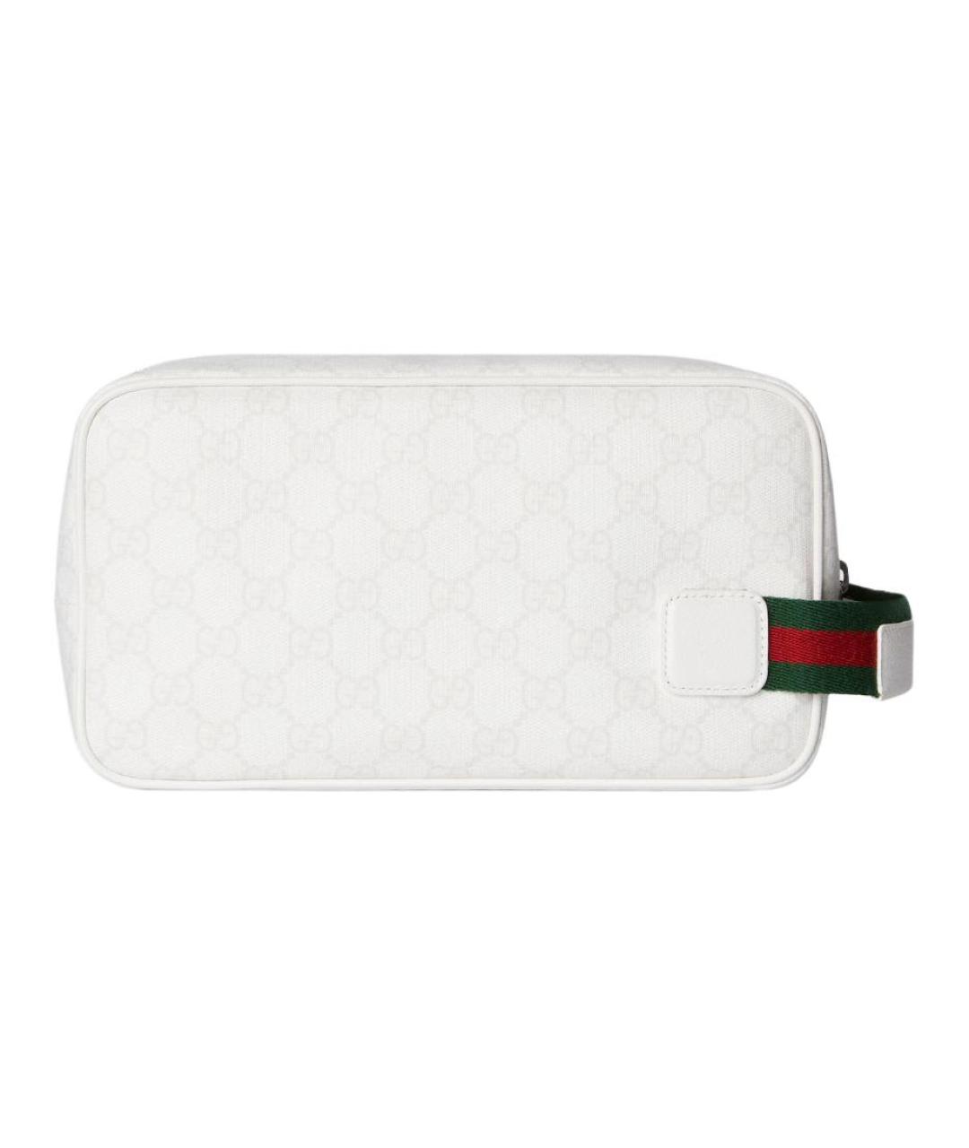 GUCCI Белая косметичка, фото 3