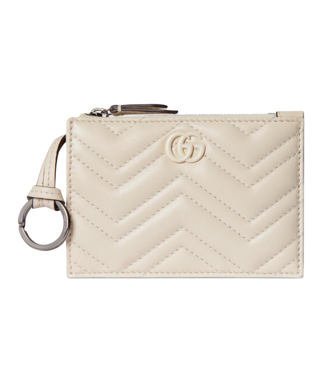 GUCCI Бежевая ключница, фото 1