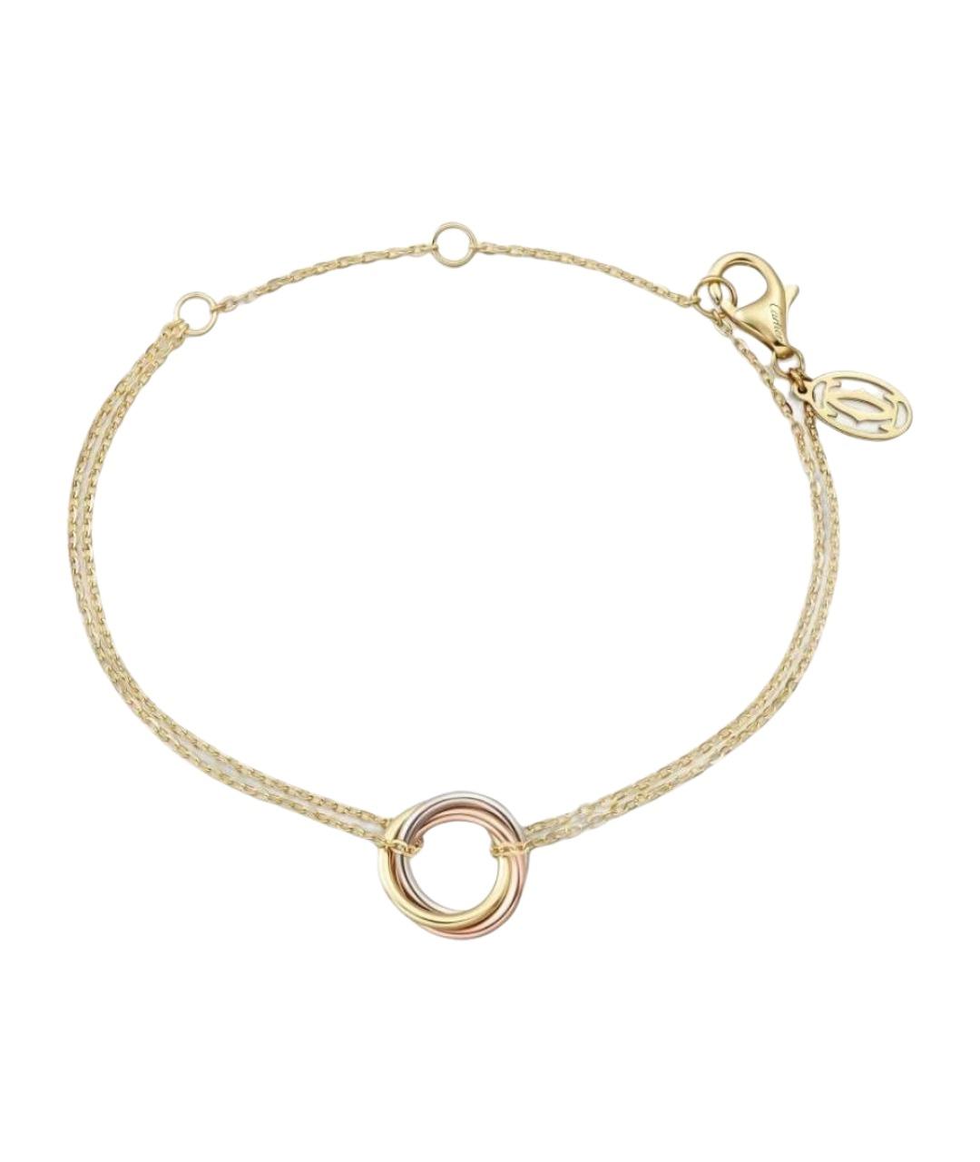 CARTIER Золотой браслет из желтого золота, фото 1