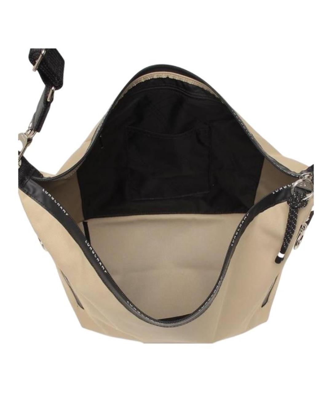 LONGCHAMP Бежевая сумка через плечо, фото 4