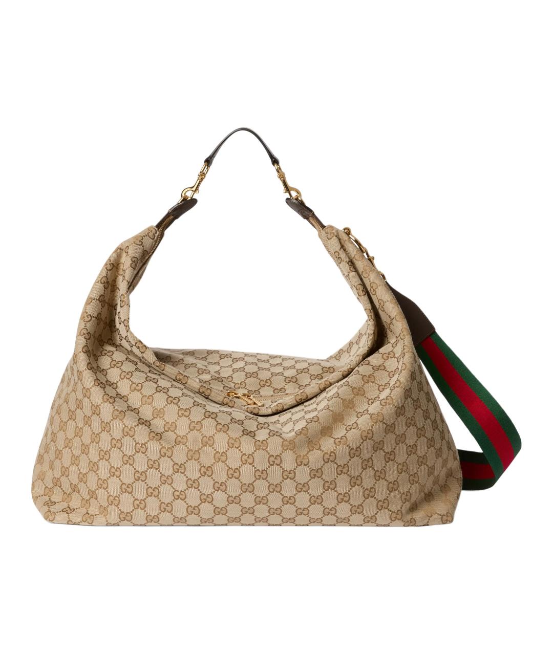 GUCCI Коричневая сумка через плечо, фото 1